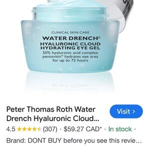 Peter Thomas Roth Water Drench Blue Eye Gel